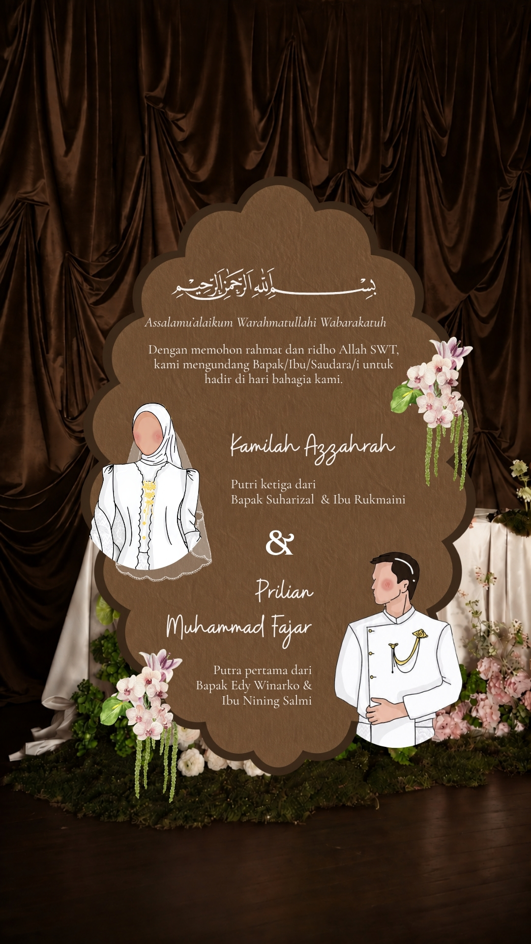 Detail Pengantin Ara & Ian